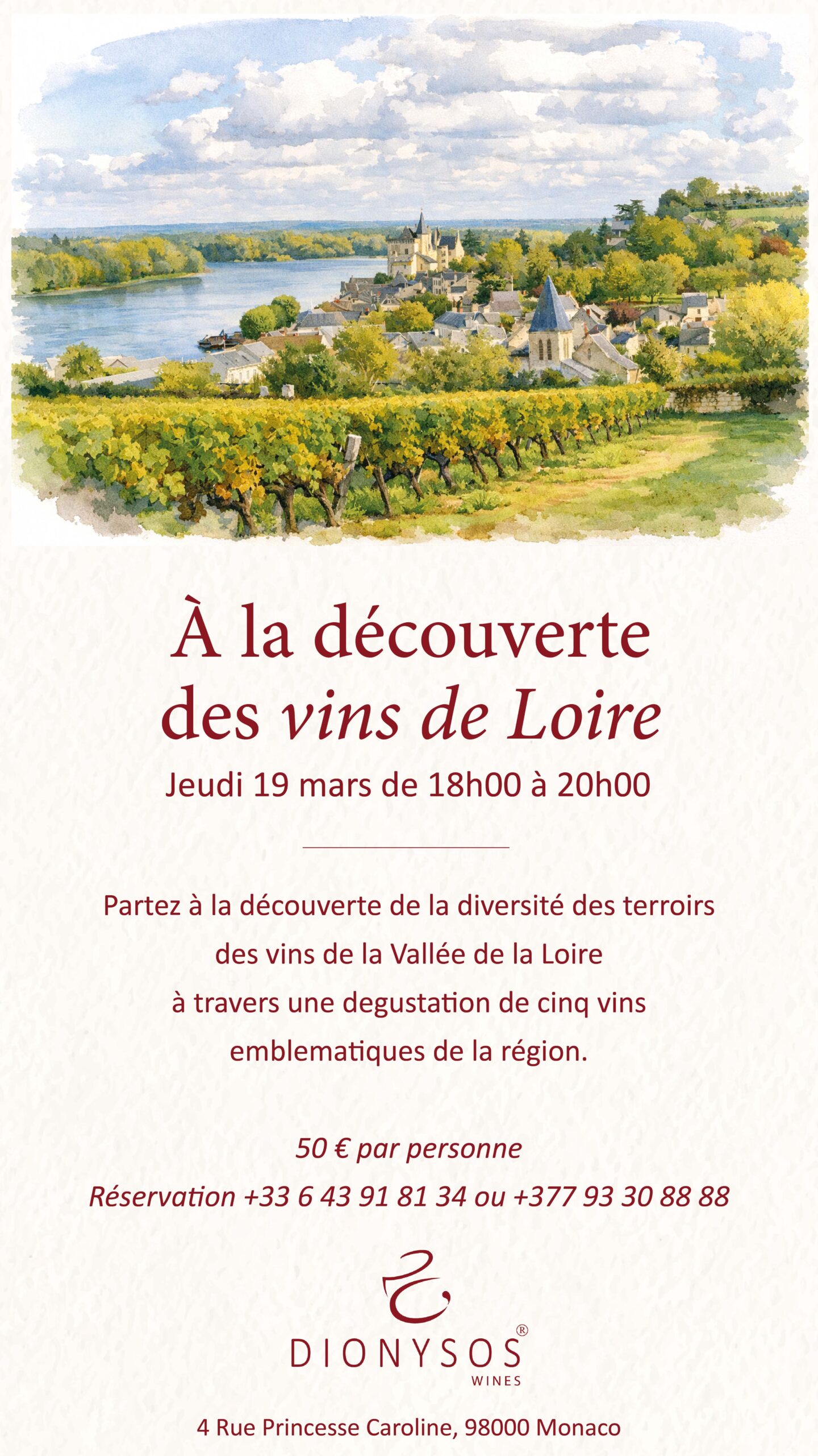 À la découverte des vins de Loire